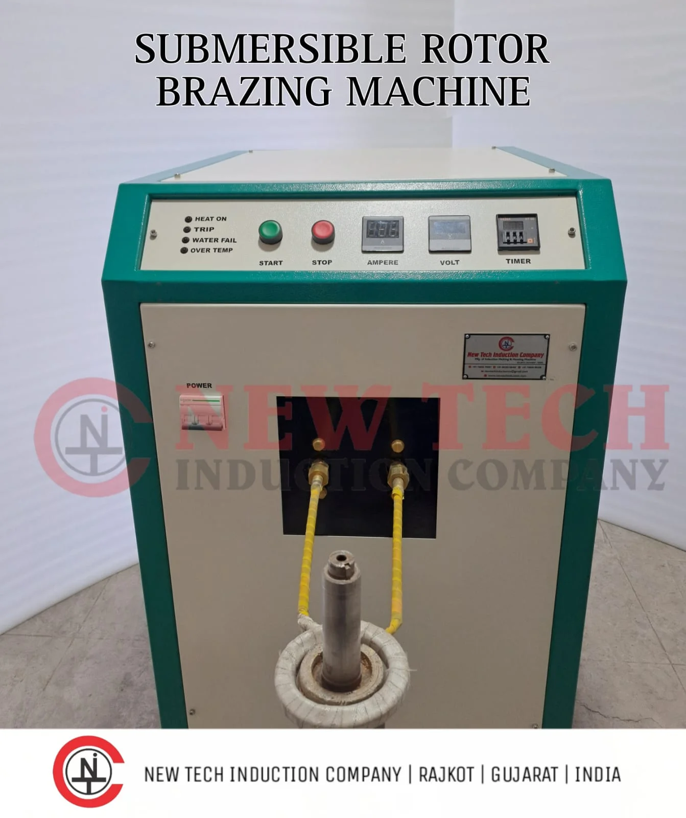 Induction Submersible Rotor Brazing Machine
