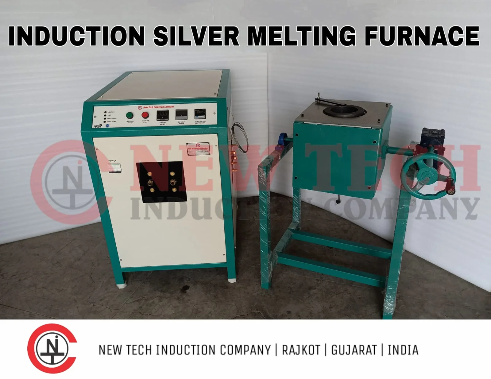 Induction Silver Melting Furnace